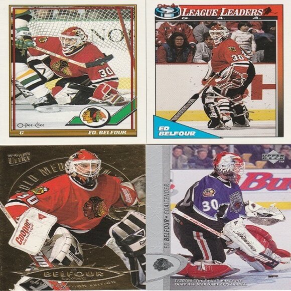 Ed Belfour Hockey Card Collection - Picture 2 of 3